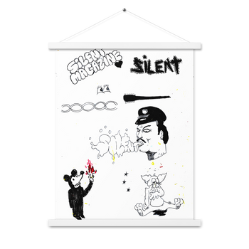 Silent Doodles Hanger Poster