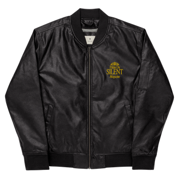 Silent PALAIS Faux Leather Jacket