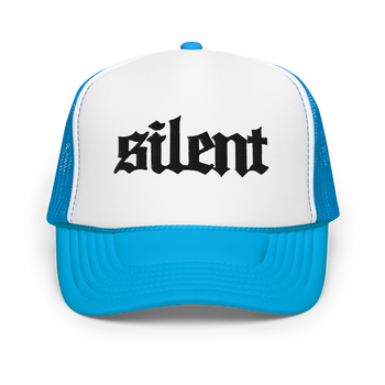 Silent Embroidered Logo Foam Trucker Caps