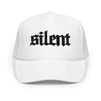 Silent Embroidered Logo Foam Trucker Caps