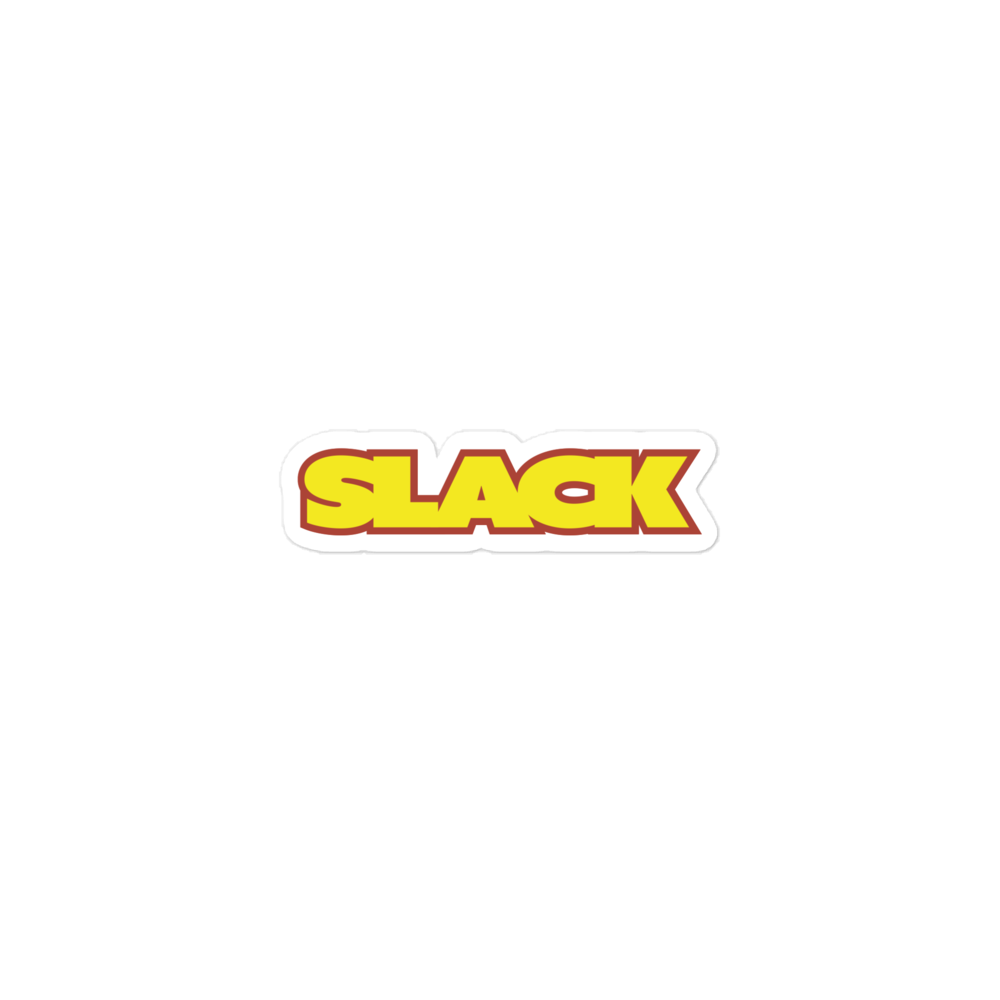 Resolved Slack Sticker Slack Logo Sticker • Silent Store