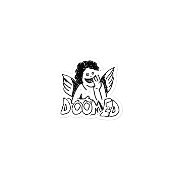 Doomed Cherub Sticker