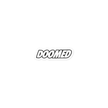 Doomed Logo Sticker