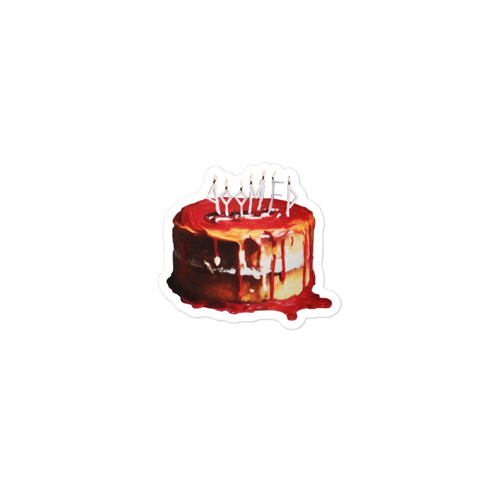 Doomed Cake Sticker