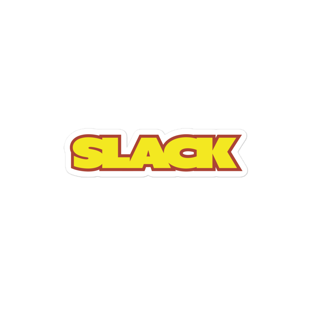 Resolved Slack Sticker Slack Logo Sticker • Silent Store