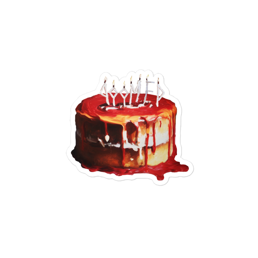 Doomed Cake Sticker