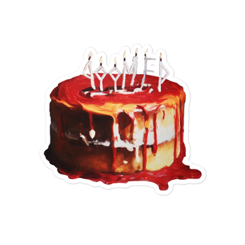 Doomed Cake Sticker