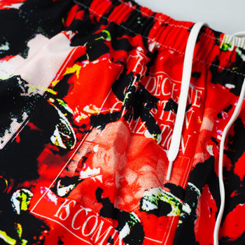 Silent All-Over Print Unisex Athletic Beach Shorts