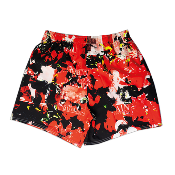 Silent All-Over Print Unisex Athletic Beach Shorts