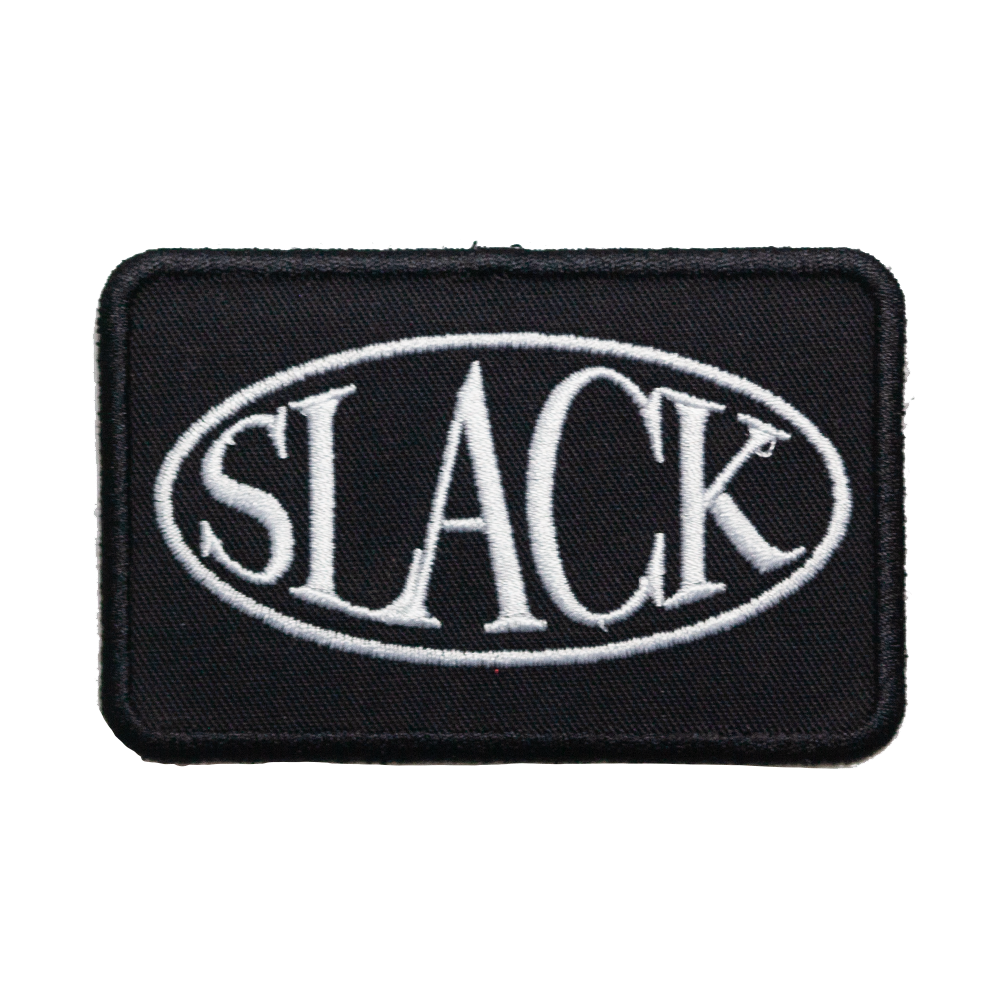 Iron On - Slack Embroidered Patch