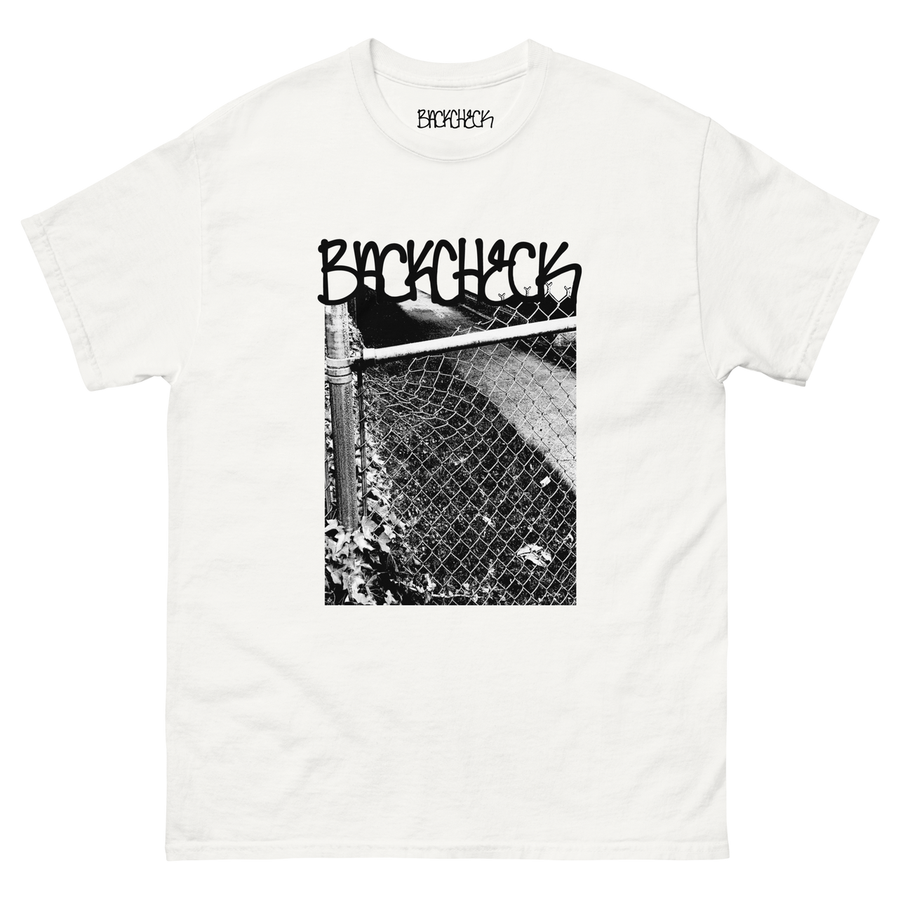 BACKCHECK Tee White