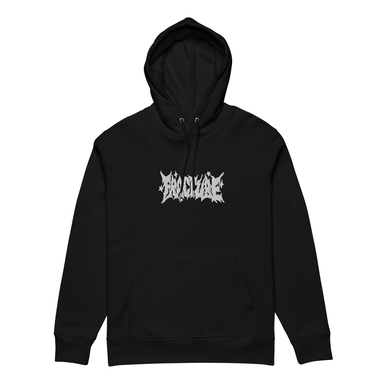 Fracture Embroidered Hood