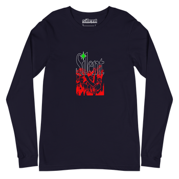 Silent Magazine HELL Unisex Long Sleeve Tee