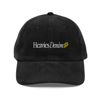 Heavies Denim 'FLOWER' CORD CAP