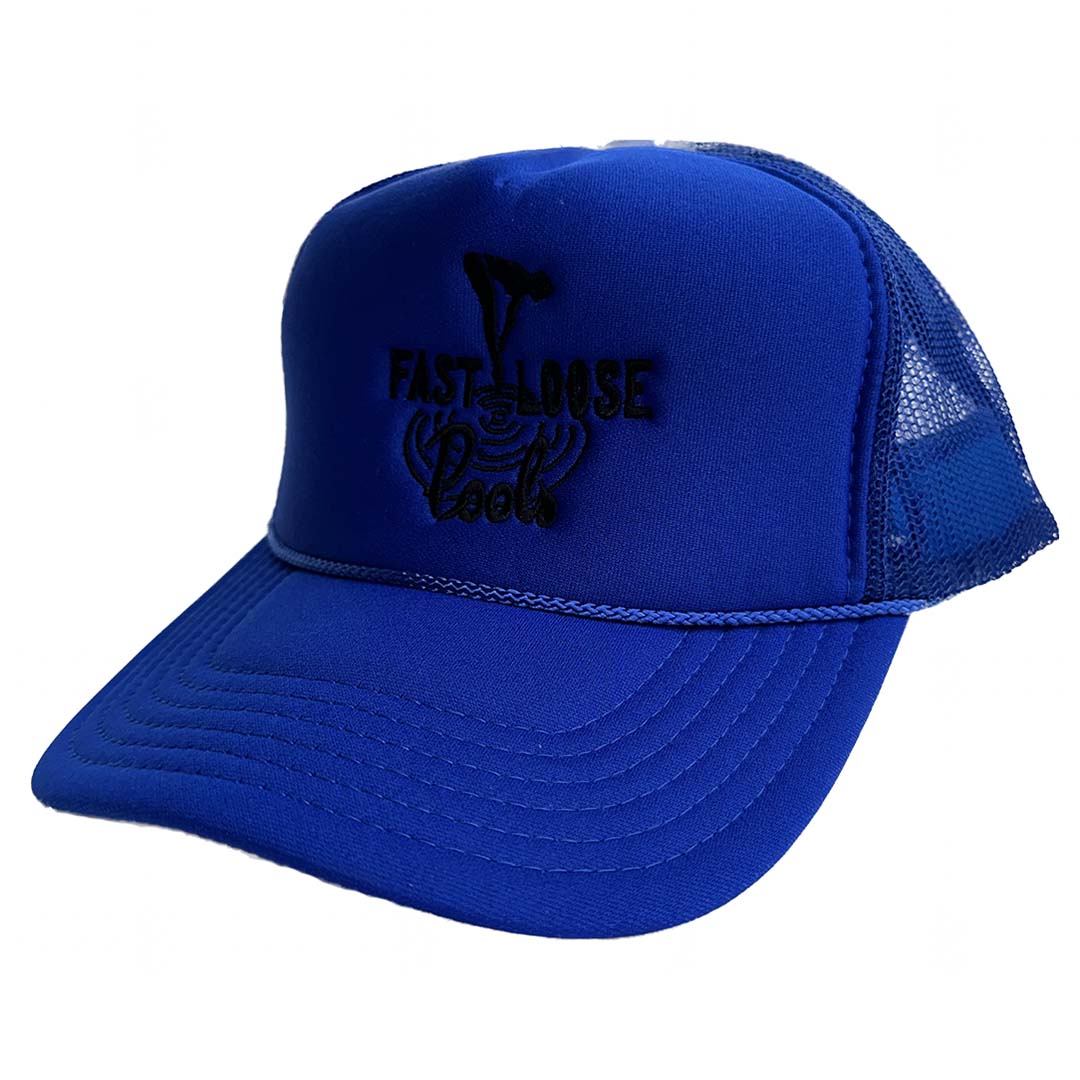 Fast And Loose Pool Haven Trucker Cap - Blue